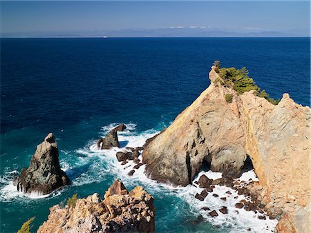 Koganezaki And Mt. Fuji, Shizuoka, Japan Stock Photo - Rights-Managed, Code: 859-07149636