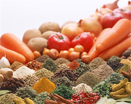 Ingredient Of Curry Photographie de stock - Rights-Managed, Code: 859-07150142