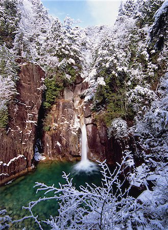 Kakizore Valley, Nagano, Japan Stock Photo - Rights-Managed, Code: 859-07150376