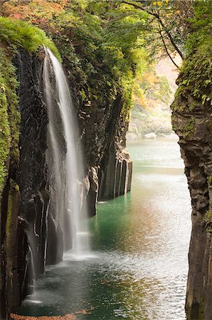 Manai Falls, Takachiho Gorge, Miyazaki, Japan Photographie de stock - Rights-Managed, Code: 859-07150454