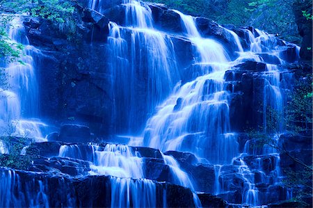 Ninotaki Falls, Akita, Japan Foto de stock - Con derechos protegidos, Código: 859-07150519