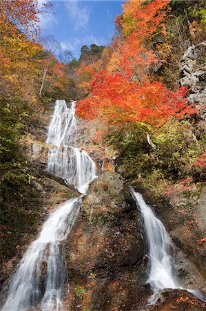 Karasawa Falls, Nagano, Japan Foto de stock - Con derechos protegidos, Código: 859-07150521