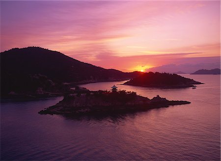 seto inland sea - Sensuijima, Tomonoura, Hiroshima, Japan Photographie de stock - Rights-Managed, Code: 859-07284145