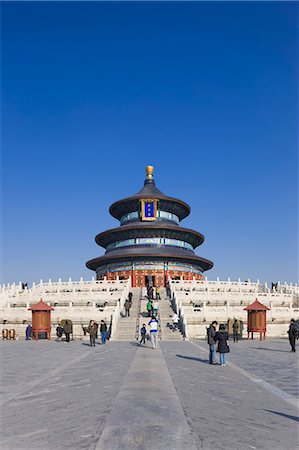 The Hall Of Prayer For Good Harvests, Temple Of Heaven, Beijing, China Stock Photo - Rights-Managed, Code: 859-07284197