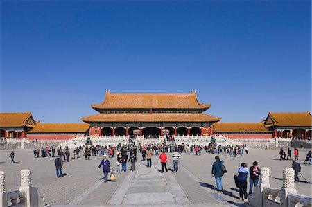 Forbidden City, Beijing, China Photographie de stock - Rights-Managed, Code: 859-07284201