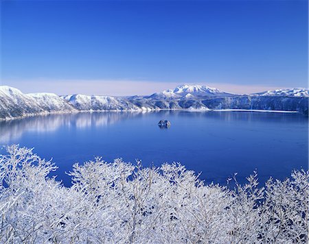 Mashu Lake, Hokkaido, Japan Foto de stock - Direito Controlado, Número: 859-07284443