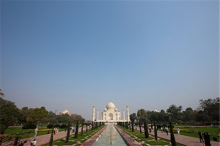Taj Mahal, Agra, India Foto de stock - Con derechos protegidos, Código: 859-07282970