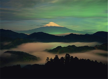 Mt. Fuji From Shimizu, Shizuoka, Japan Stock Photo - Rights-Managed, Code: 859-07283110