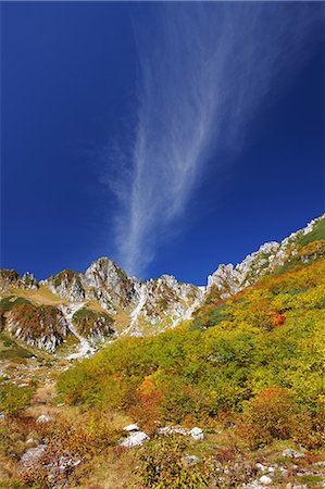 simsearch:859-07284240,k - Senjojiki Cirque, Nagano, Japan Photographie de stock - Rights-Managed, Code: 859-07283120