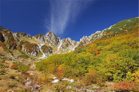 simsearch:859-07149976,k - Senjojiki Cirque, Nagano, Japan Foto de stock - Con derechos protegidos, Código: 859-07283121