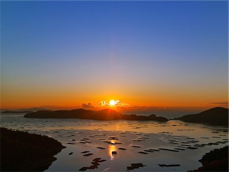 seto inland sea - Mushiake Bay, Okayama, Japan Photographie de stock - Rights-Managed, Code: 859-07283219