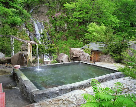 Okukinu Onsen, Tochigi, Japan Photographie de stock - Rights-Managed, Code: 859-07283257