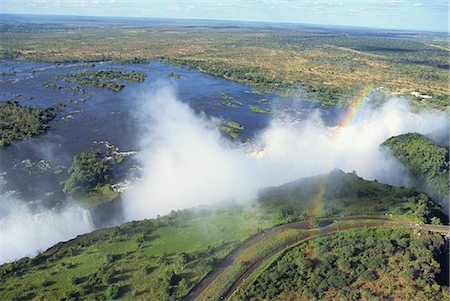 Victoria Falls, Zimbabwe Stock Photo - Rights-Managed, Code: 859-07283378