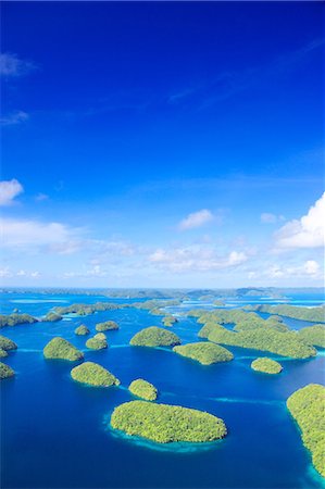 rock islands - Urukthapei Island, Palau Photographie de stock - Rights-Managed, Code: 859-07283405