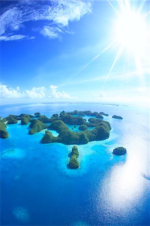 Seventy Island, Palau Stock Photo - Rights-Managed, Code: 859-07283412