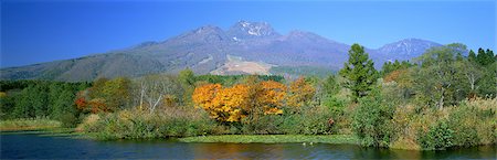 Imori Pond And Mt. Myoko, Niigata, Japan Stock Photo - Rights-Managed, Code: 859-07283422