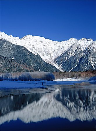 simsearch:859-07284295,k - Hotaka Peaks, Nagano, Japan Stock Photo - Rights-Managed, Code: 859-07283451