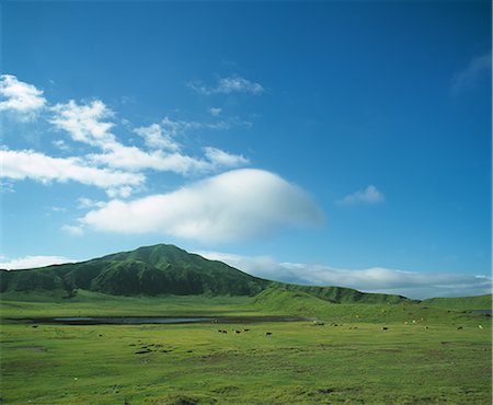 Kusasenri, Kumamoto, Japan Photographie de stock - Rights-Managed, Code: 859-07283473