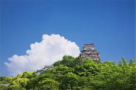 Himeji Castle, Hyogo, Japan Stock Photo - Rights-Managed, Code: 859-07283503
