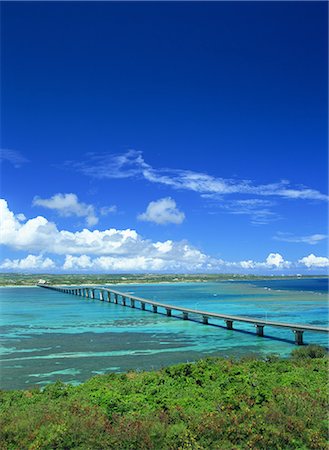 simsearch:859-07283777,k - Kurima Bridge, Okinawa, Japan Photographie de stock - Rights-Managed, Code: 859-07283778