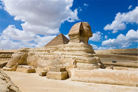 sfinge - Giza, Egypt Fotografie stock - Rights-Managed, Codice: 859-07283864