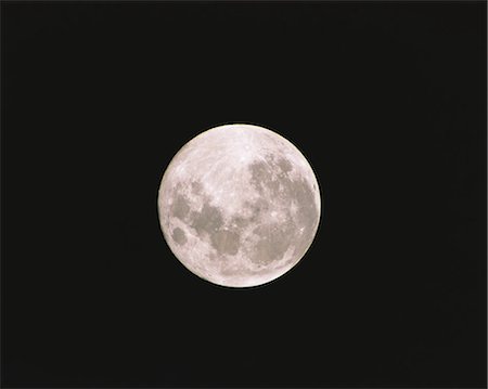 pleine lune - Full moon Photographie de stock - Rights-Managed, Code: 859-07356385