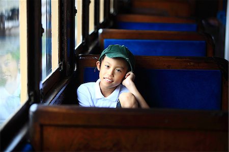 Japanese kid in the countryside Stock Photo - Rights-Managed, Code: 859-07356496