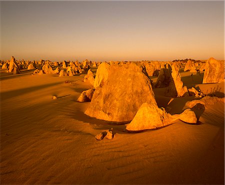 pinnacles desert - Pinnacles, Nambung National Park, Western Australia, Australia Foto de stock - Con derechos protegidos, Código: 859-07441445
