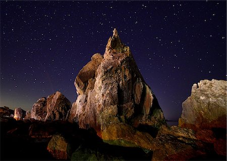 simsearch:859-07441520,k - Hashigui Rocks, Wakayama Prefecture, Japan Foto de stock - Direito Controlado, Número: 859-07441528