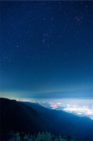 stars in sky - Northern Alps, Japan Stock Photo - Rights-Managed, Code: 859-07441939