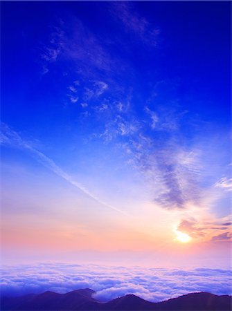 sun bright sky - Nagano Prefecture, Japan Stock Photo - Rights-Managed, Code: 859-07441961