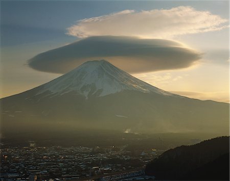 Mount Fuji, Japan Fotografie stock - Rights-Managed, Codice: 859-07442190