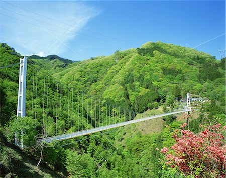 simsearch:859-09228389,k - Ueno Village Skybridge, Gunma Prefecture, Japan Photographie de stock - Rights-Managed, Code: 859-07495155