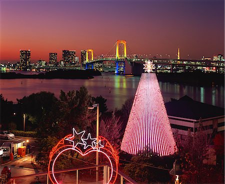 rainbow bridge tokyo - Tokyo, Japan Stock Photo - Rights-Managed, Code: 859-07495496