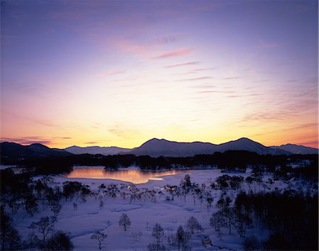 Mount Bandai Plateau, Fukushima Prefecture Photographie de stock - Rights-Managed, Code: 859-07495512