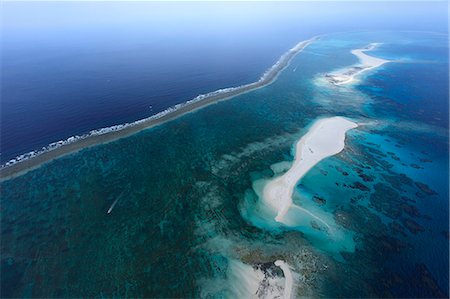 reef aerial - Okinawa, Japan Stock Photo - Rights-Managed, Code: 859-07495607