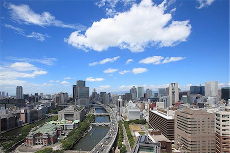 summer road city - Osaka, Japan Stock Photo - Rights-Managed, Code: 859-07783283