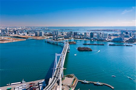 rainbow bridge tokyo - Tokyo, Japan Stock Photo - Rights-Managed, Code: 859-07783486