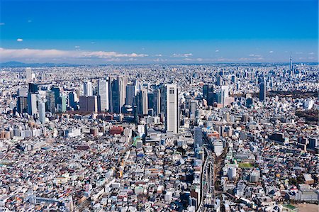 shinjuku district - Tokyo, Japan Foto de stock - Con derechos protegidos, Código: 859-07783489