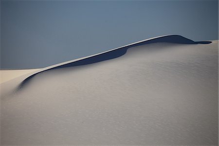 pattern nature usa not people - White Sands National Monument Photographie de stock - Rights-Managed, Code: 859-08008320