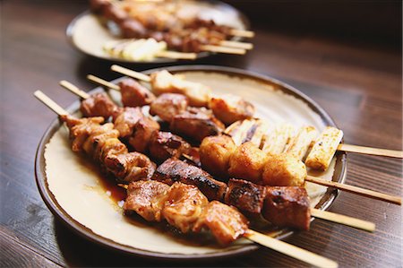 poultry type - Japanese style Yakitori Stock Photo - Rights-Managed, Code: 859-08067045