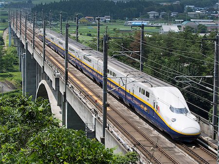 shinkansen - Gunma Prefecture, Japan Stock Photo - Rights-Managed, Code: 859-08082381