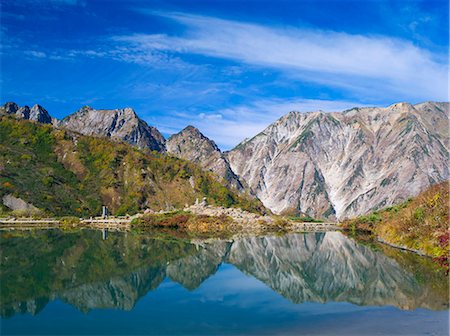 pond top view - Nagano Prefecture, Japan Stock Photo - Rights-Managed, Code: 859-08082645