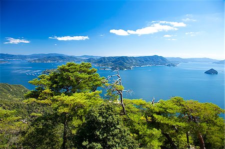 seto inland sea - Hiroshima Prefecture, Japan Foto de stock - Con derechos protegidos, Código: 859-08357865