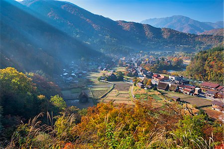 shirakawago - Gifu Prefecture, Japan Stock Photo - Rights-Managed, Code: 859-08358077