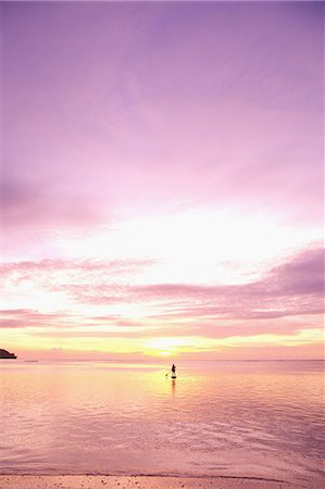 paddleboarding - Guam Stock Photo - Rights-Managed, Code: 859-08358247