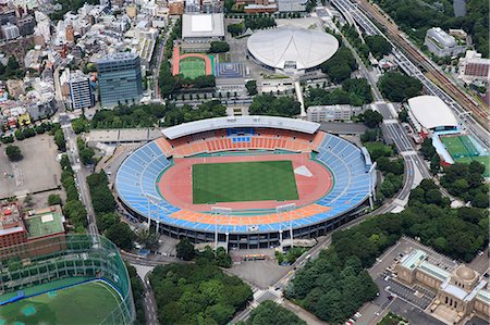 stadium not people - Tokyo, Japan Photographie de stock - Rights-Managed, Code: 859-08358531