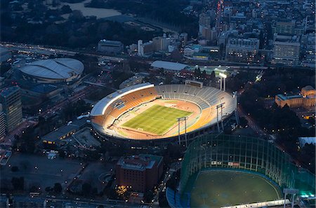 stadium not people - Tokyo, Japan Photographie de stock - Rights-Managed, Code: 859-08358533