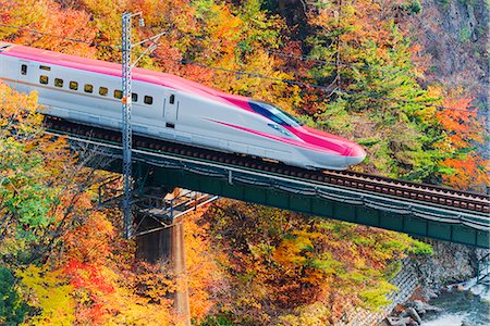 shinkansen - Akita Prefecture, Japan Stock Photo - Rights-Managed, Code: 859-08358669