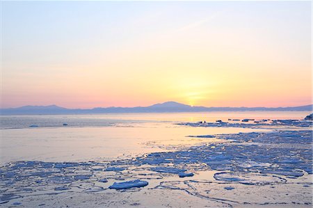 sea sunset - Hokkaido, Japan Stock Photo - Rights-Managed, Code: 859-08358698